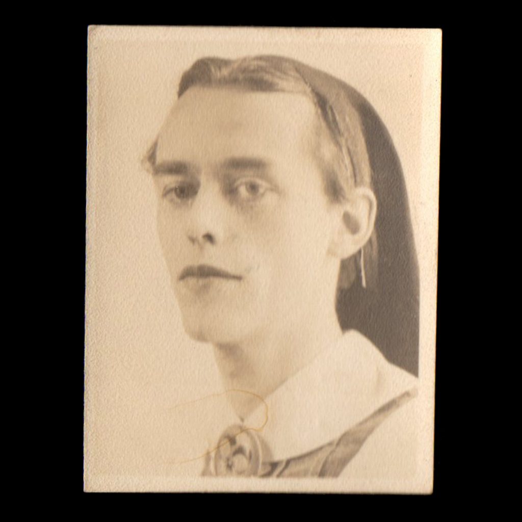 Pasfoto ‘Johanna de Boer’ verzetsman Hendrik Holleman 
