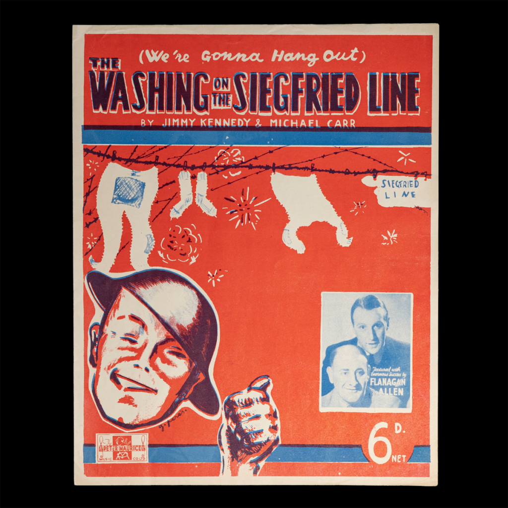 Bladmuziek – The Washing on the Siegfried Line