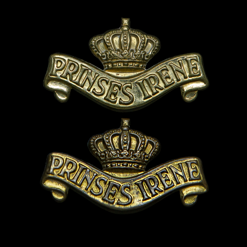 Kraagemblemen Regiment Prinses Irene