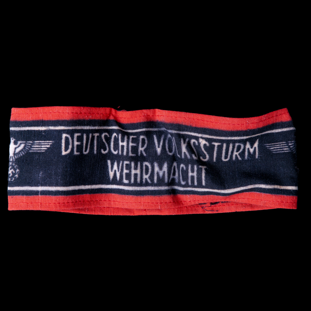 Deutscher Volkssturm Wehrmacht armband 1945