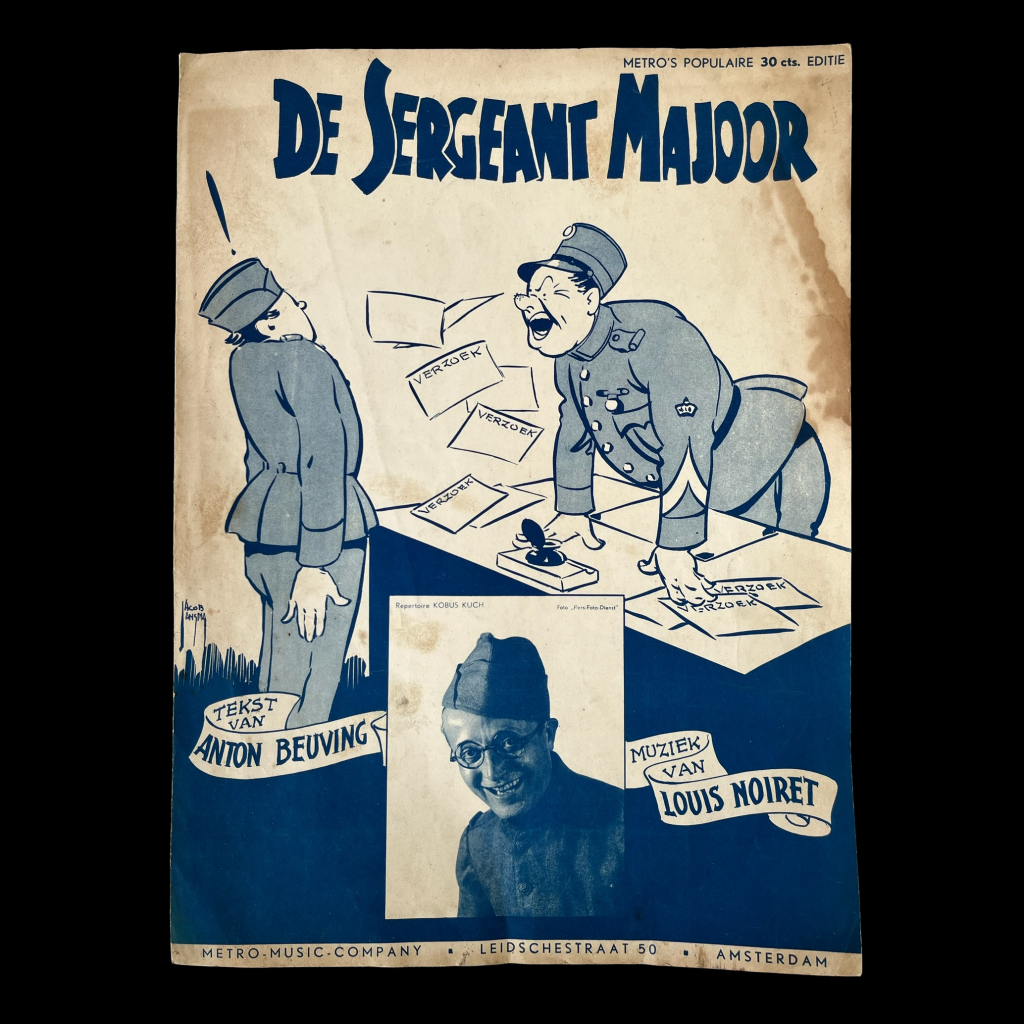Bladmuziek De Sergeant Majoor – Anton Beuving en Louis Noiret
