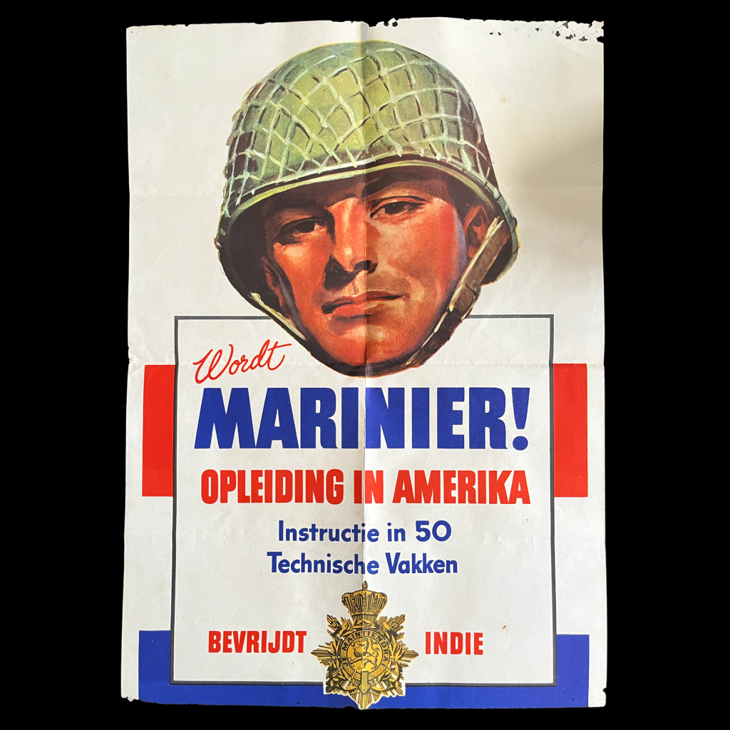 Affiche Wordt Marinier! Opleiding in Amerika