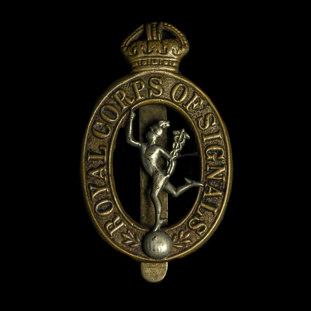 Royal Corps of Signals capbadge