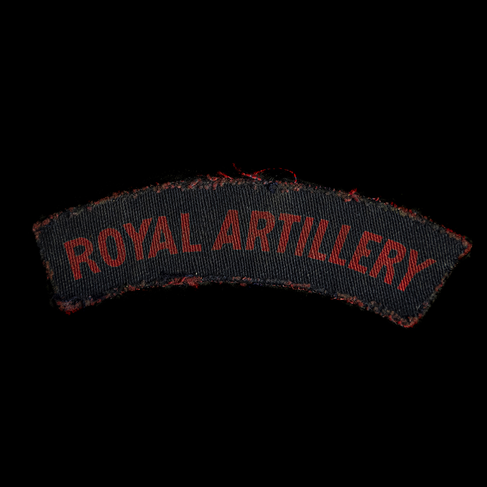 Britse Royal Artillery armembleem