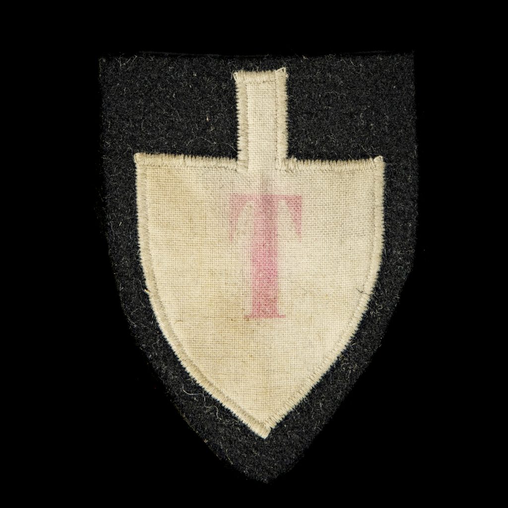 Reichsarbeitsdienst Arm-embleem ‘T’