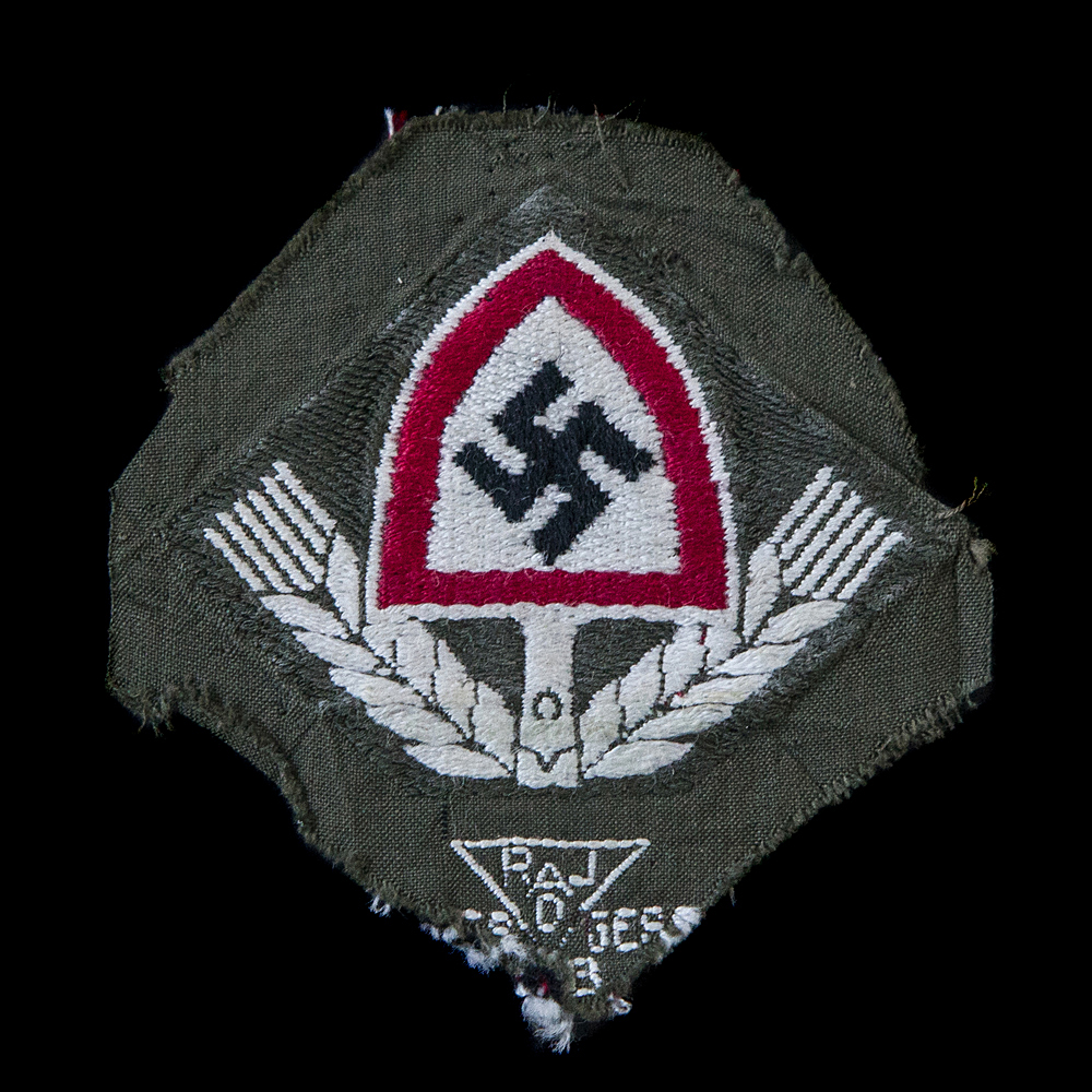 Reichsarbeitsdienst capbadge EM/NCO