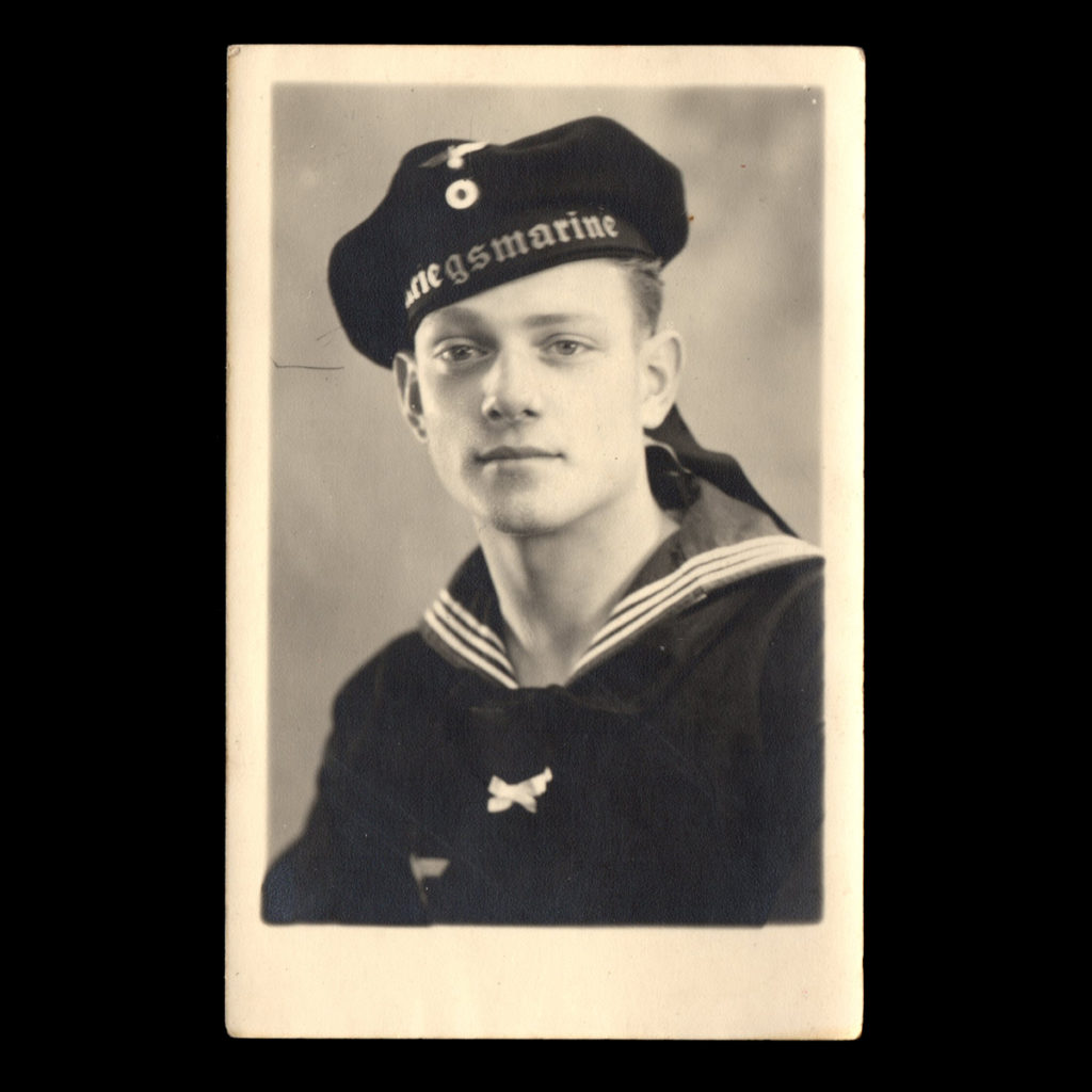 Kriegsmarine portret Foto Niestadt Vlaardingen