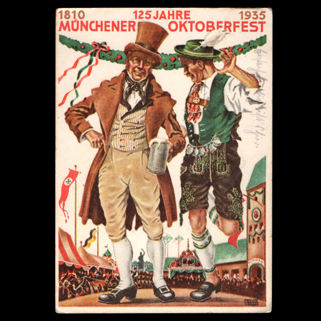 Münchener Oktoberfest 1935 ansicht