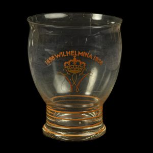 40 jaar Wilhelmina glas