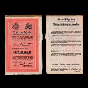 Passierschein / Safe Conduct 1