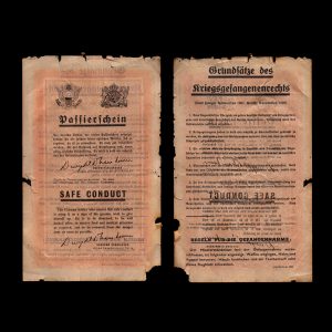 Passierschein / Safe Conduct 2