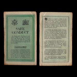 Passierschein / Safe Conduct 3