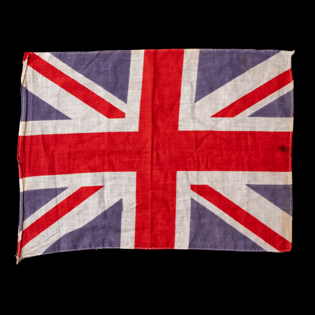 Kleine Britse periodieke vlag ‘Union Jack’