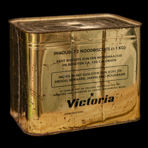 Victoria Noodbiscuits jaren 60