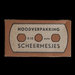 NOODVERPAKKING SCHEERMESJES