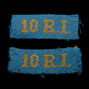 Mouwband 10 R.I. Gedragen Door J.J.L. Twigt
