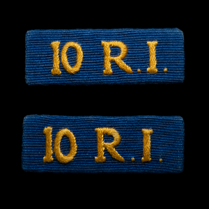 Mouwband 10 R.I. Gedragen Door J.J.L. Twigt