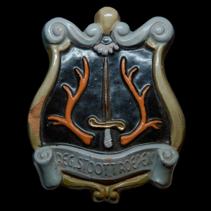 Wandtegel Regiment Stoottroepen (1947)