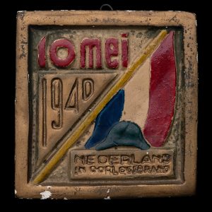 Tegeltje 10 Mei 1940 Nederland in Oorlogsbrand