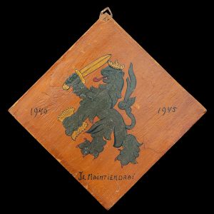 Wandbordje 1940 – 1945 Je Maintiedrai