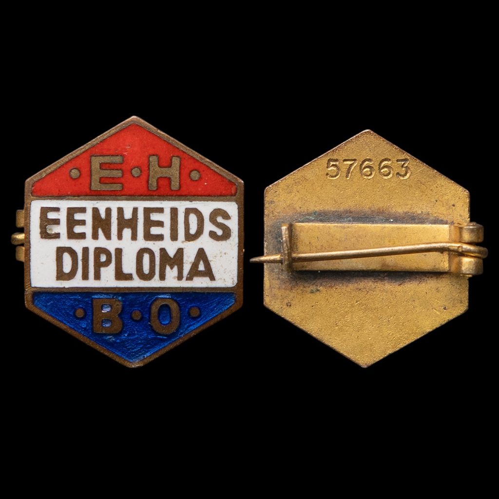 Speldje EHBO Eenheidsdiploma 57663