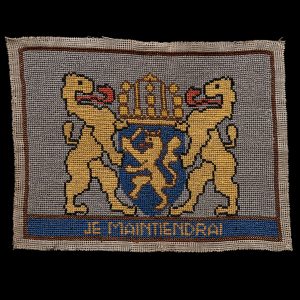 Huisvlijt borduursel Je Maintiendrai