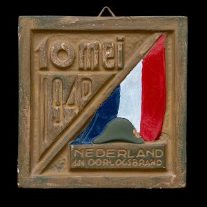 Tegeltje 10 Mei 1940 Nederland in Oorlogsbrand