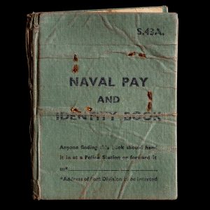 Naval Pay and Identity Book 19944/1945