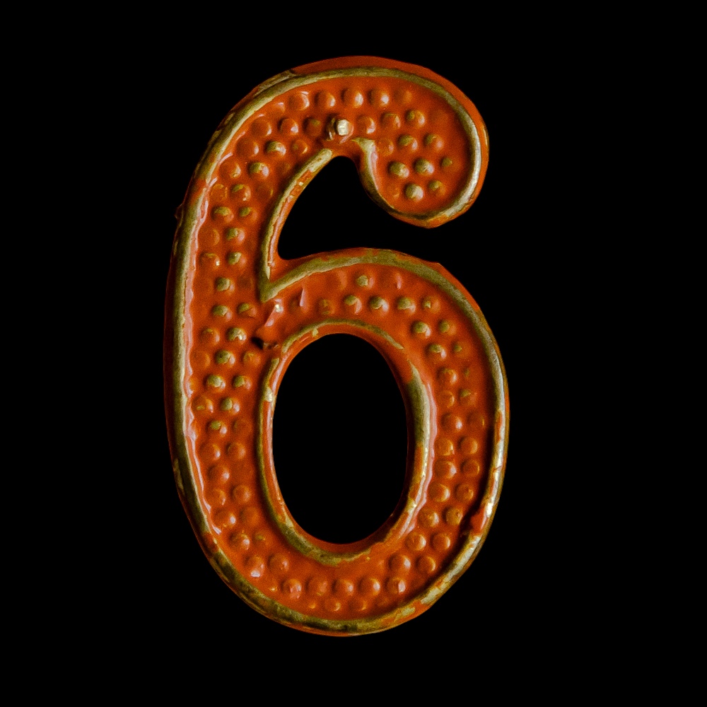 Nummer 6 of 9 voor de veldmuts