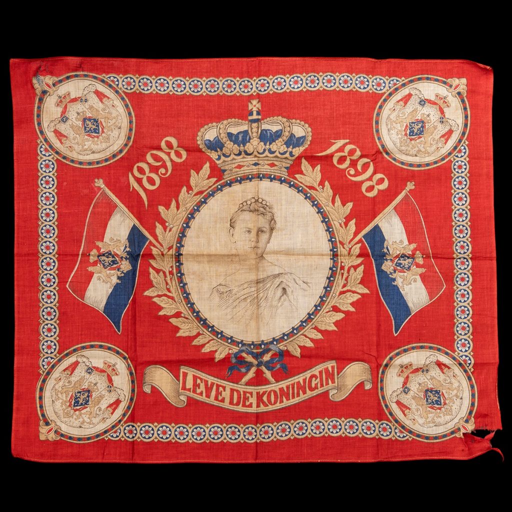 Herdenkingsdoek Wilhelmina
