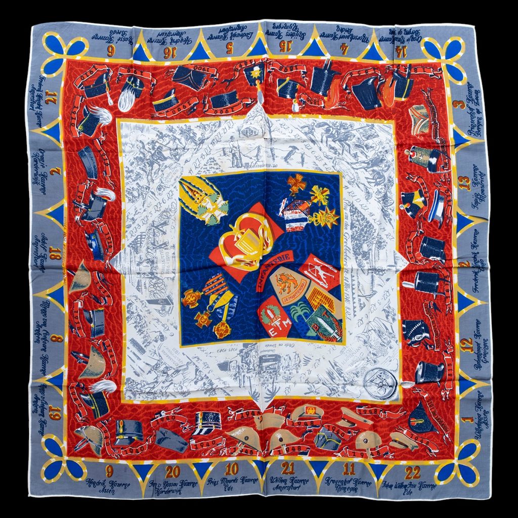 Herinneringsdoek Infanterie