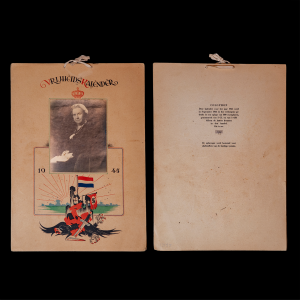 Genummerde kalender Bevrijding 1945