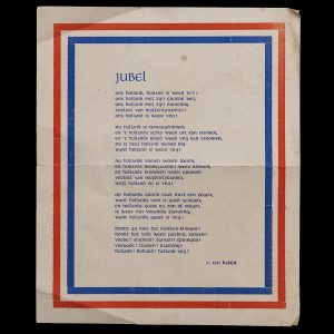 Lied Bevrijding ‘Jubel’