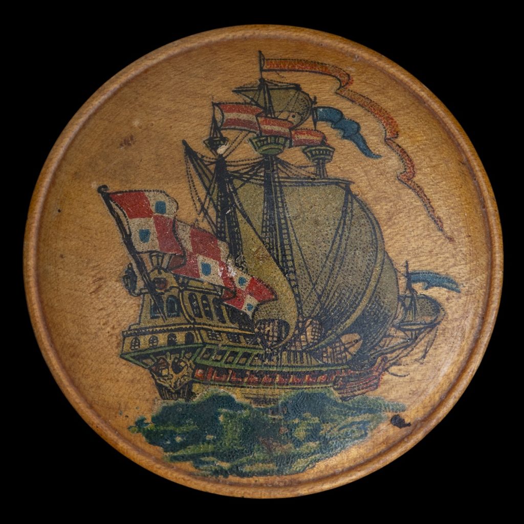Broche zeilschip