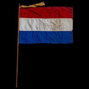 Bevrijdingsvlag met wimpel