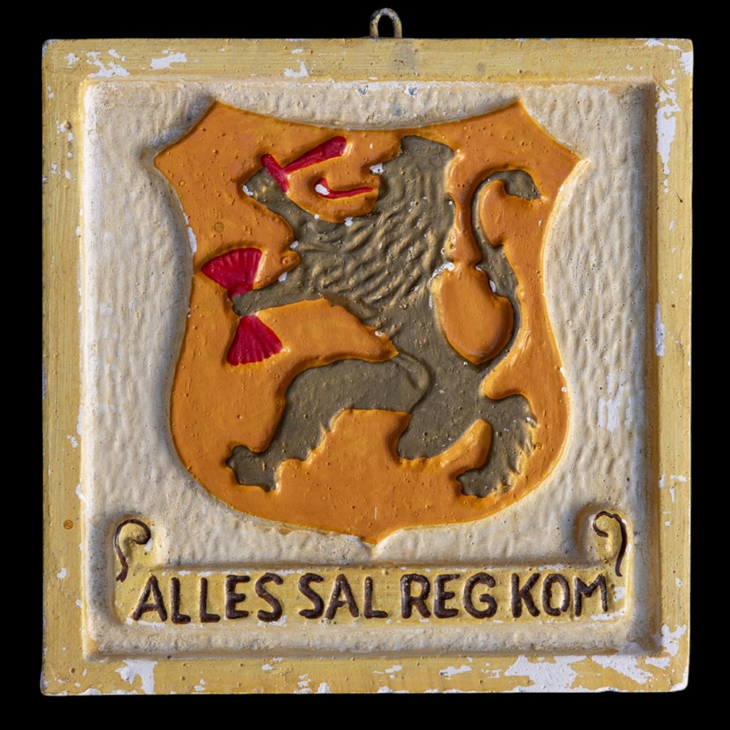 Tegel Alles sal Reg Kom