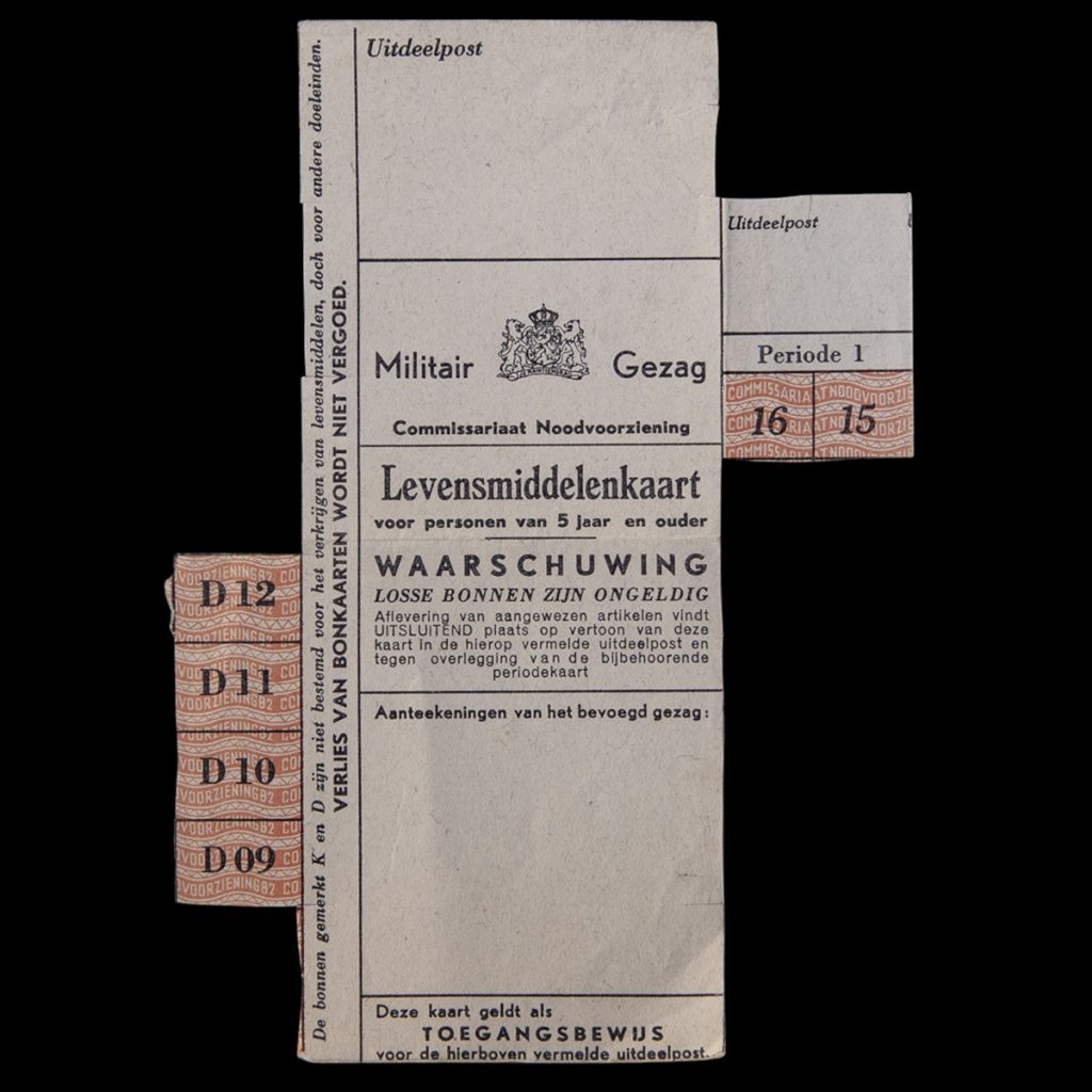 Levensmiddelenkaart Militair Gezag