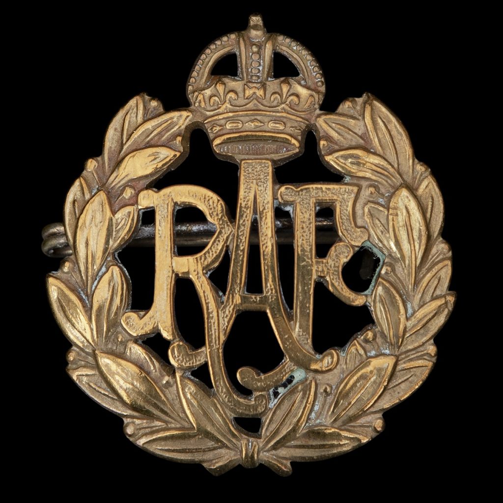 RAF capbadge manschappen