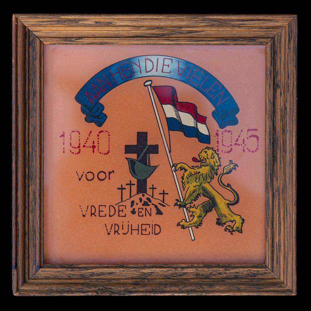 Tegel Aan Hen Die Vielen 1940 – 1945 Voor Vrede en Vrijheid