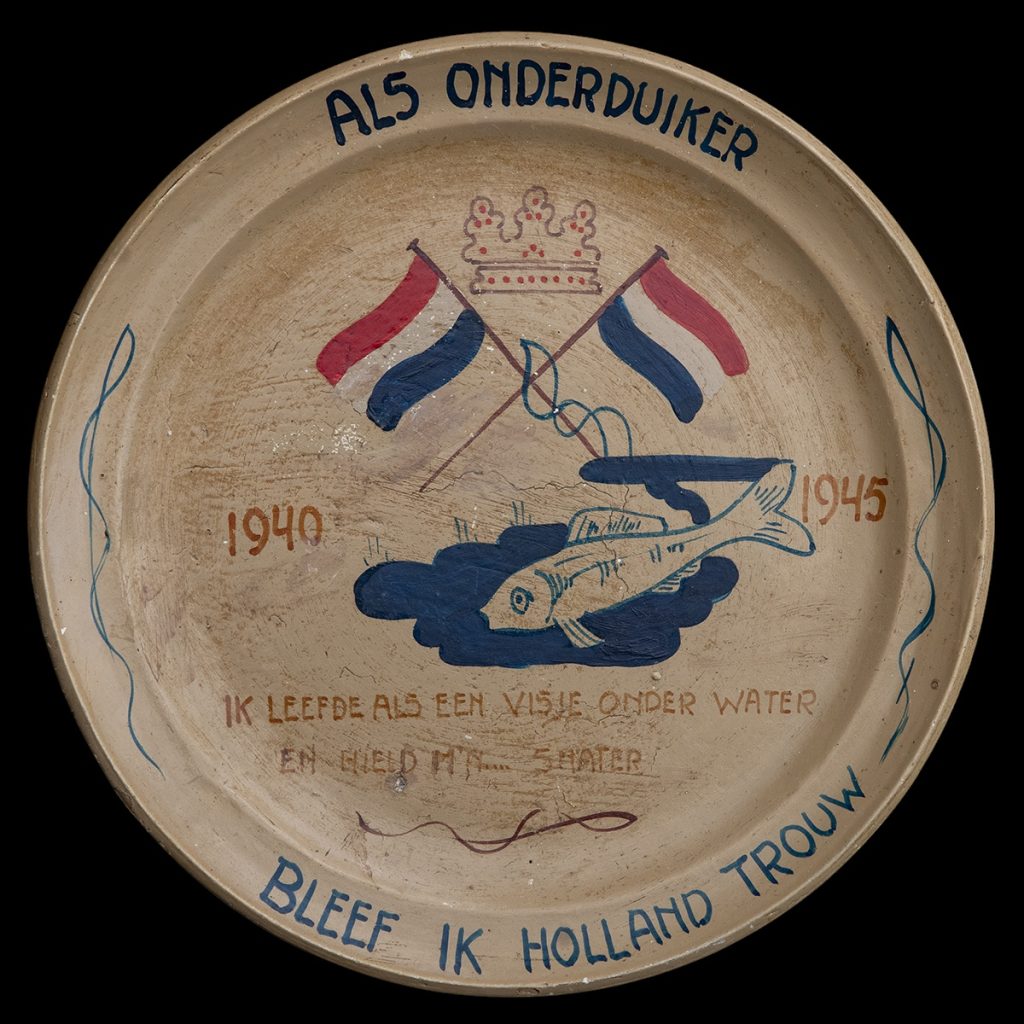 Als Onderduiker Bleef ik Holland Trouw 1940 -1945 Ik Leefde als een Vis onder Water en hield m’n Snater