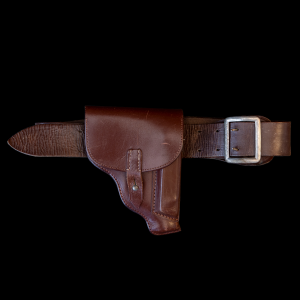 NVA Officier holster en riem