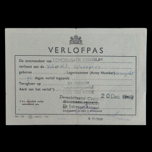 Verlofpas