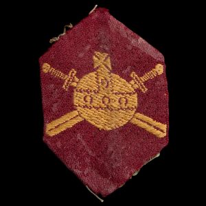 Mouwembleem Ministerie van Oorlog (1947-1955)