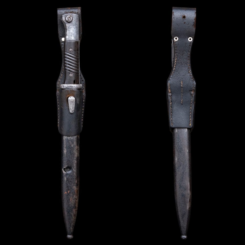K98 bajonet Hersteller Carl Eickhorn met ‘battledamage’