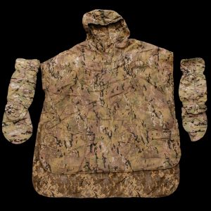 Oekraïense anti-drone poncho gesigneerd callsign ‘Advokat’ 3rd Assault Brigade