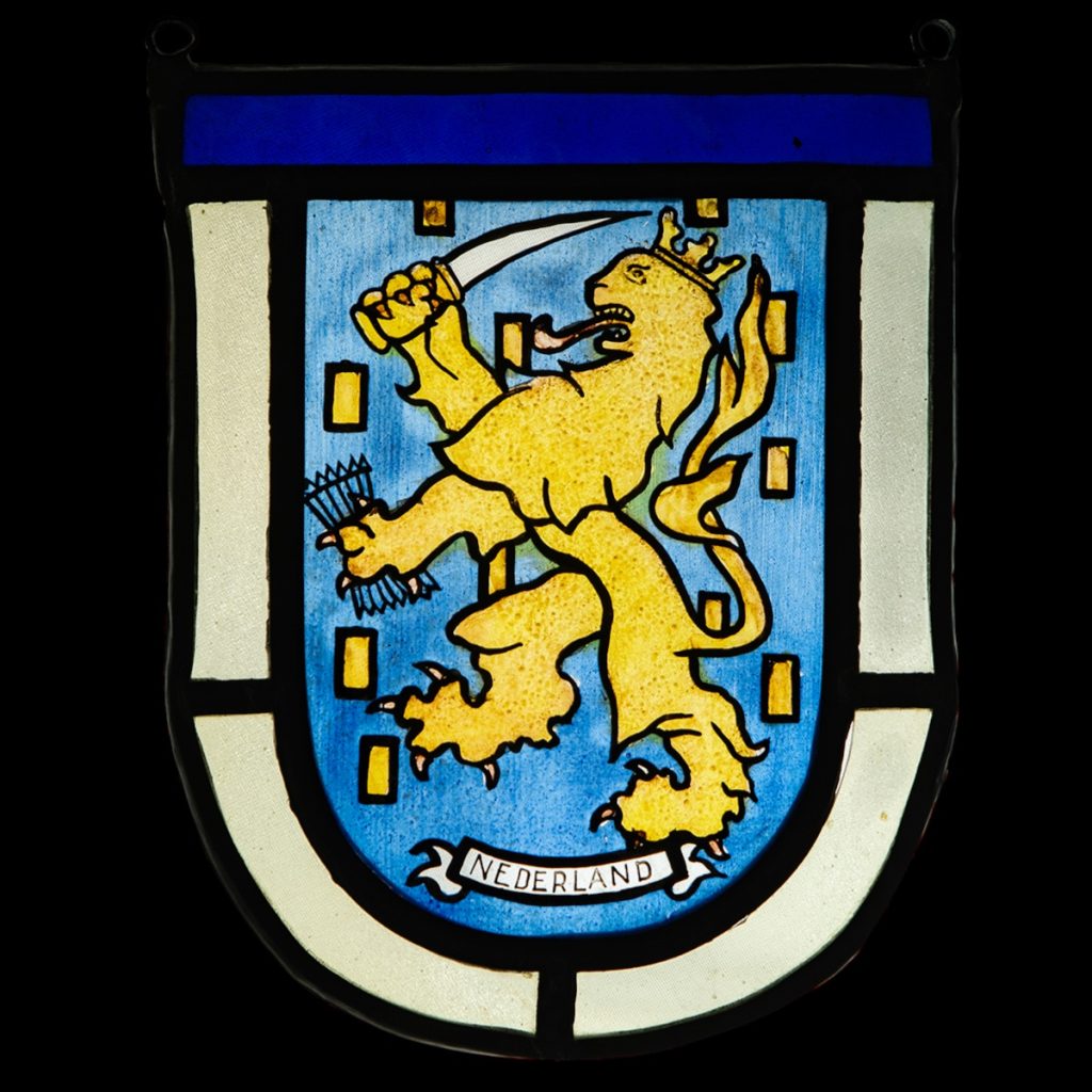 ‘Nederland’ glas in lood