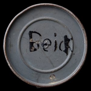 Kriegsmarine gasmasker op naam: Beick