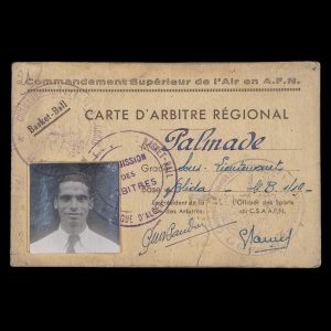 Carte D’Arbitre Régional