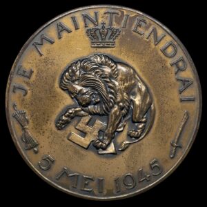 Penning Je Maintiendrai 5 Mei 1945