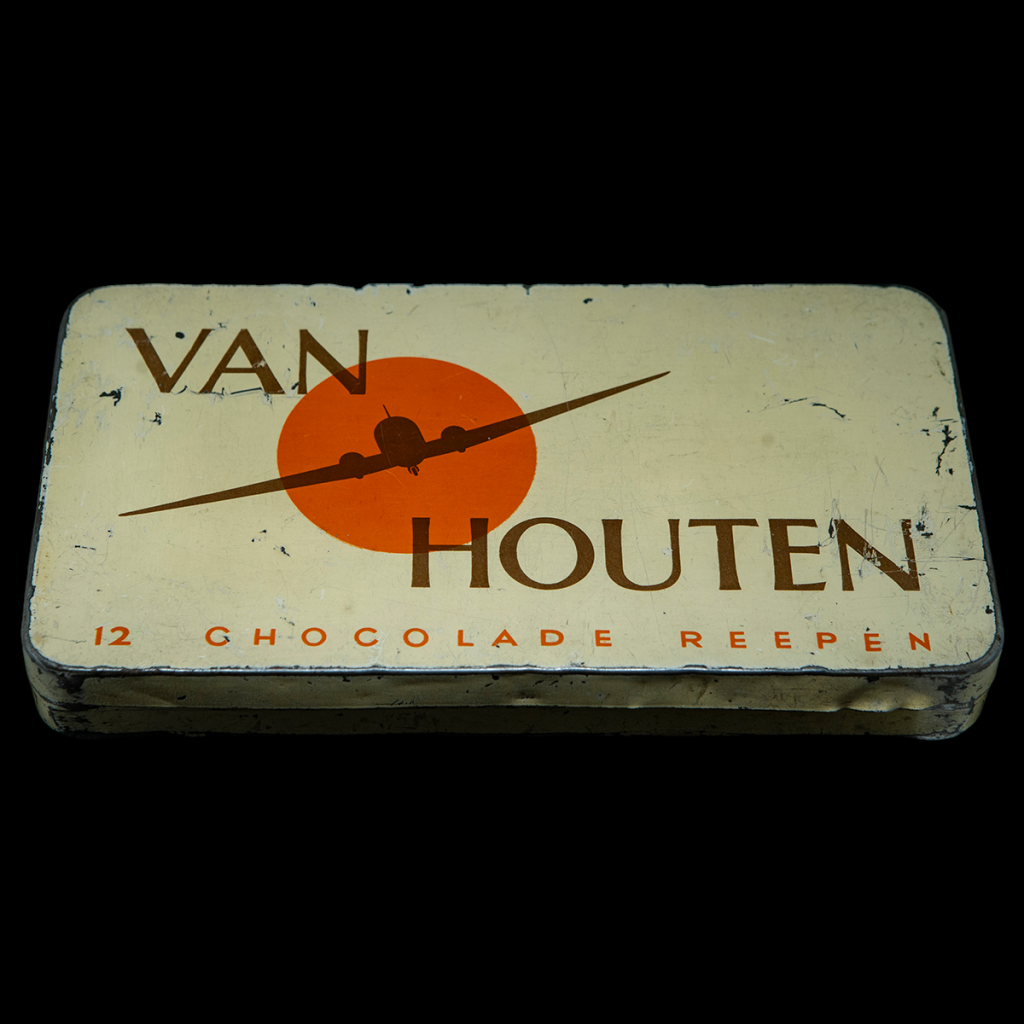 Blik Van Houten 12 Chocolade Reepen
